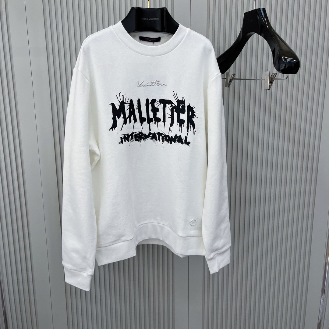Sweatshirt aus LV-Baumwolle