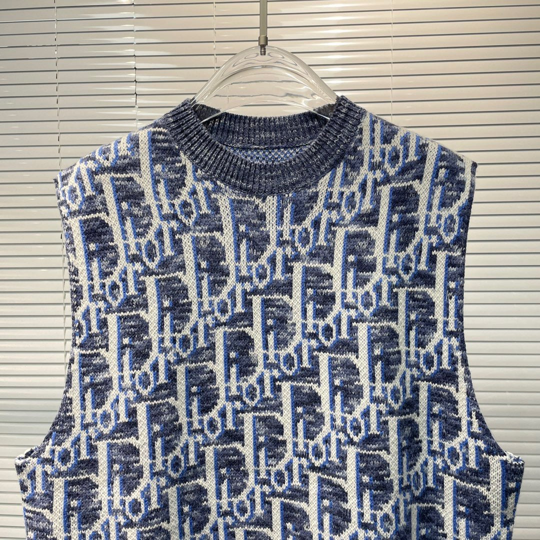 Pull cd sans manche oblique