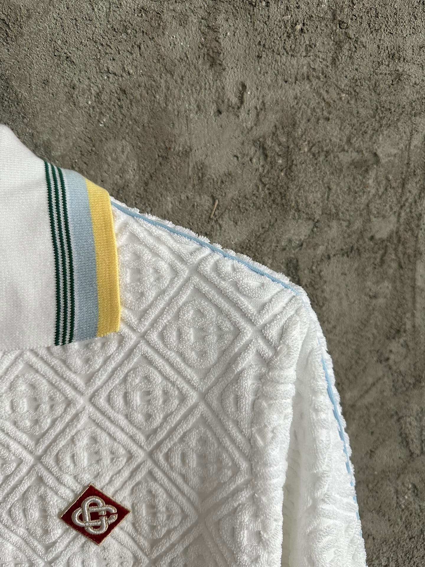 CASAB MONOGRAM TOWELLING TRACK JACKET