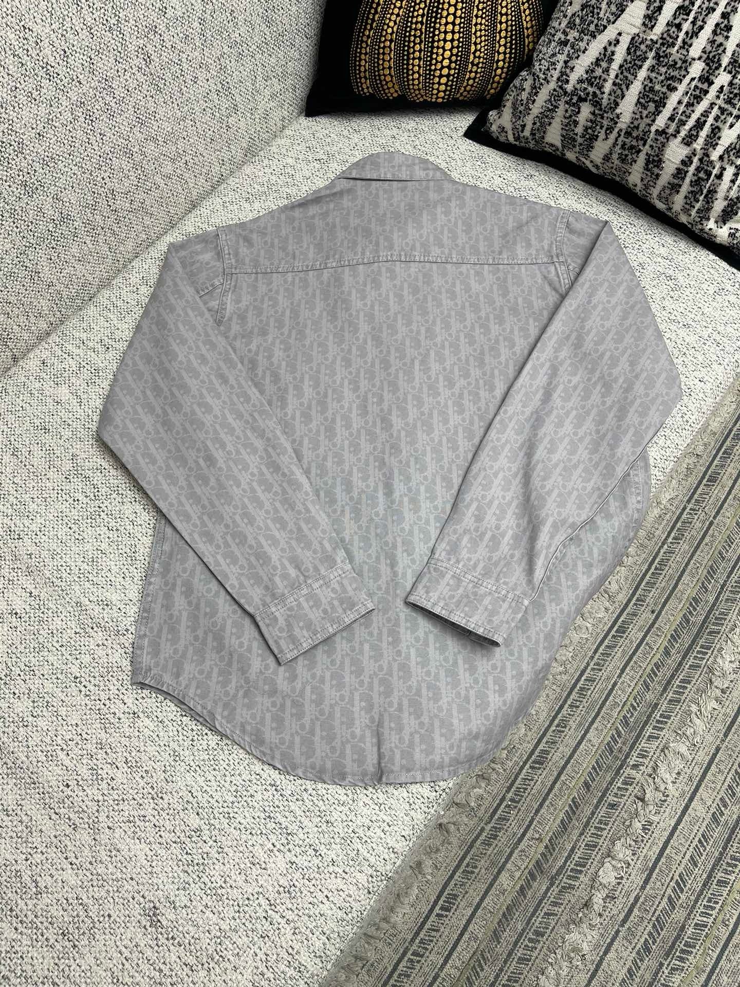 Ensemble CD Oblique Denim de coton gris