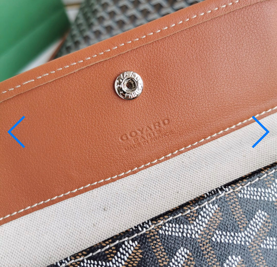 Saint Louis Brown Invoice Bag
