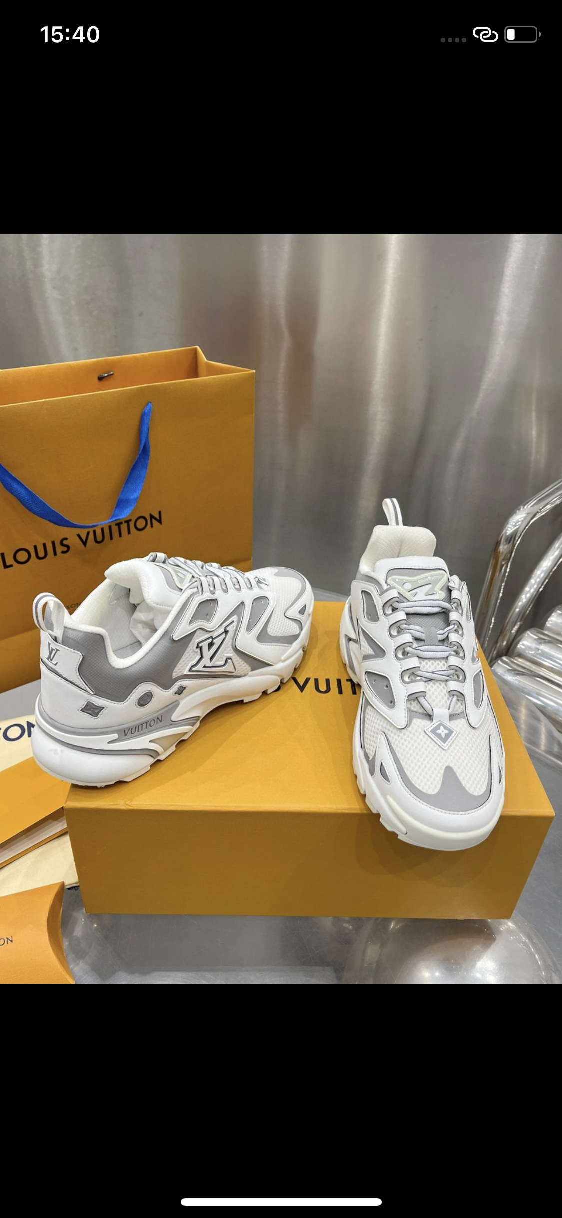 Sneakers Lv tatic blanche facture