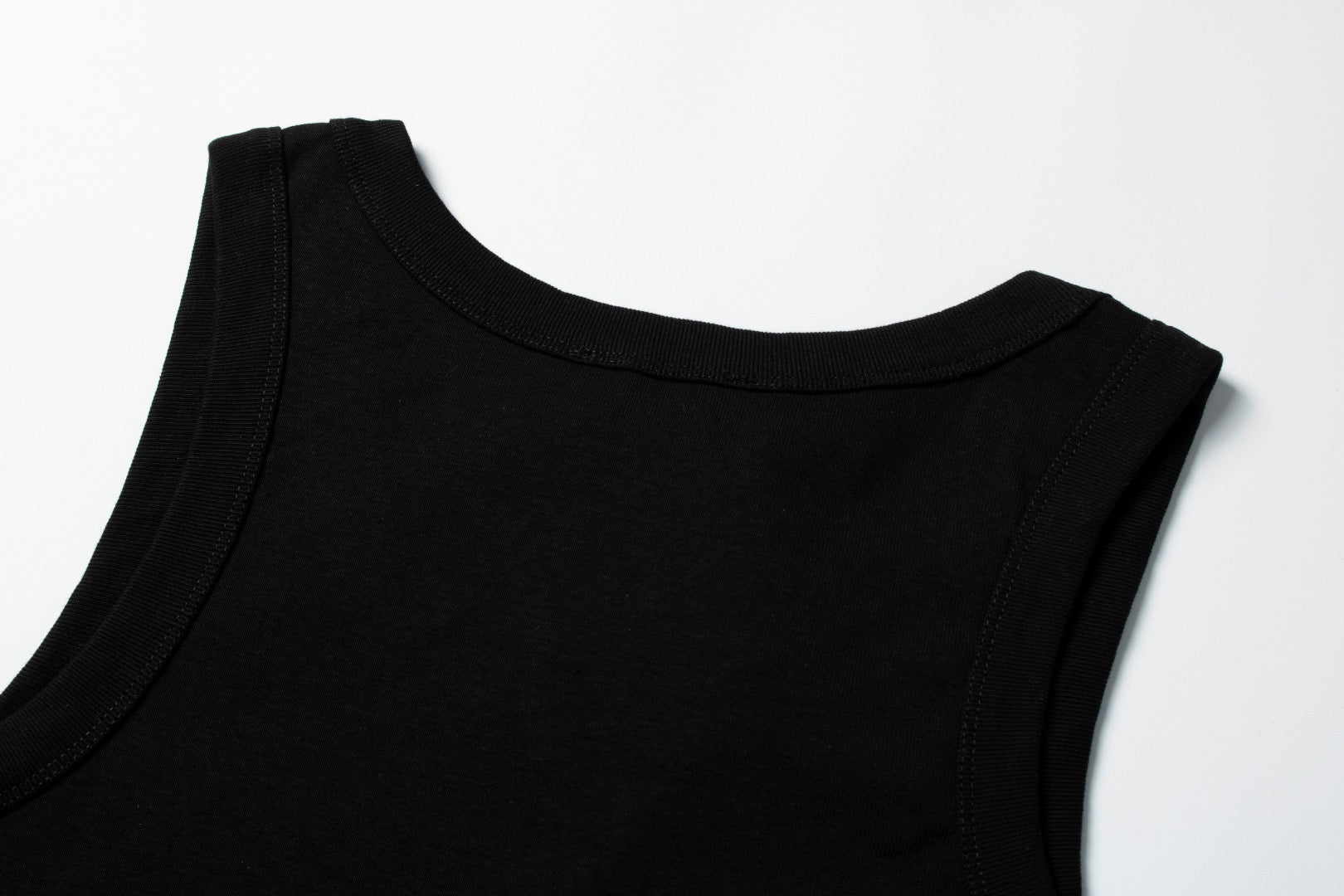 Black Prd Plate Tank Top