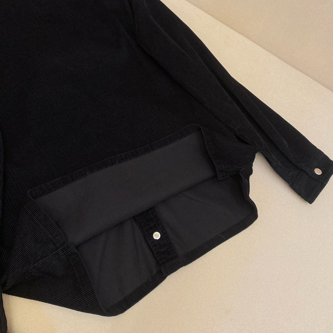 Surchemise velours PRD black