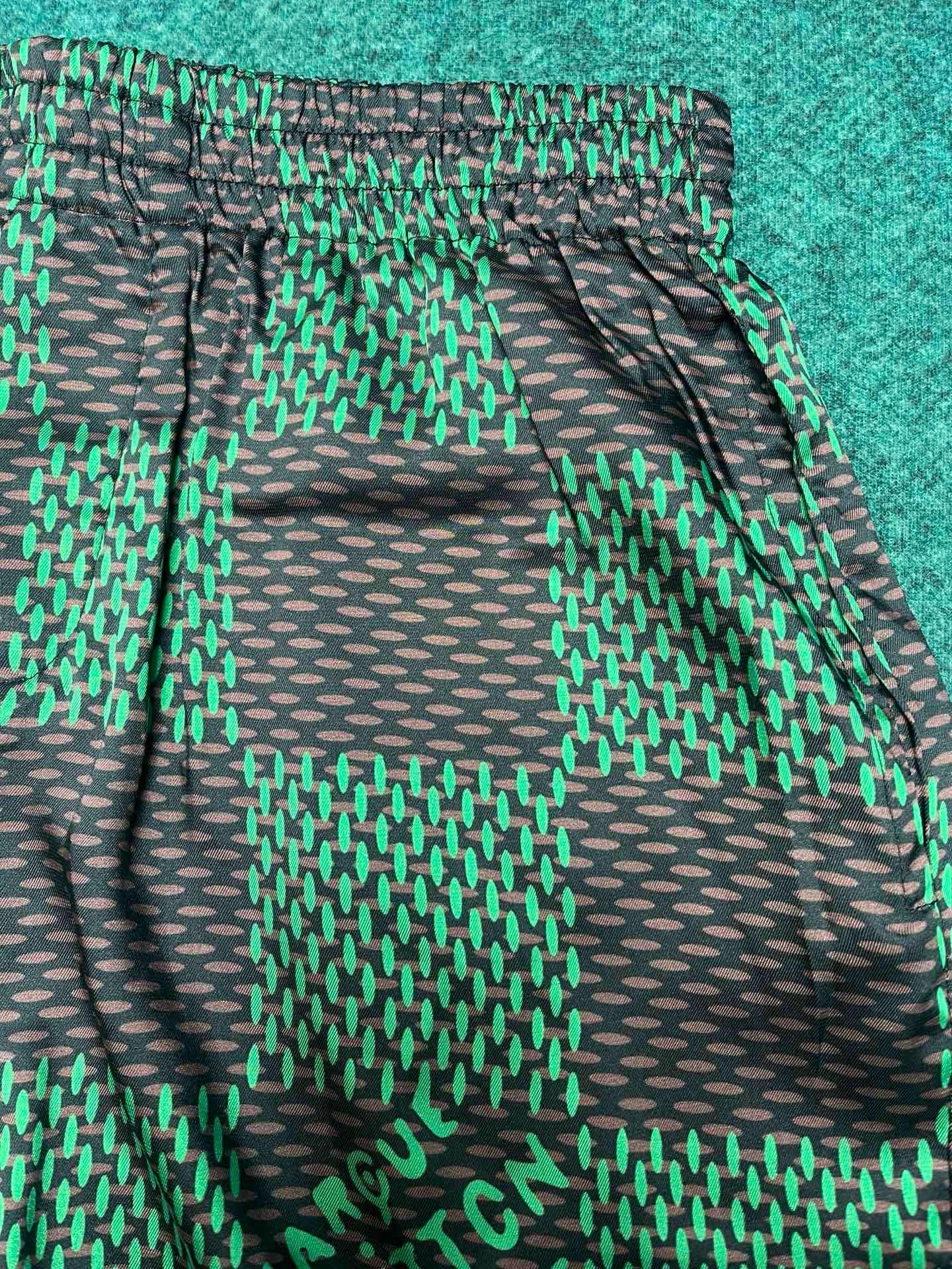 Lv silk casual shorts