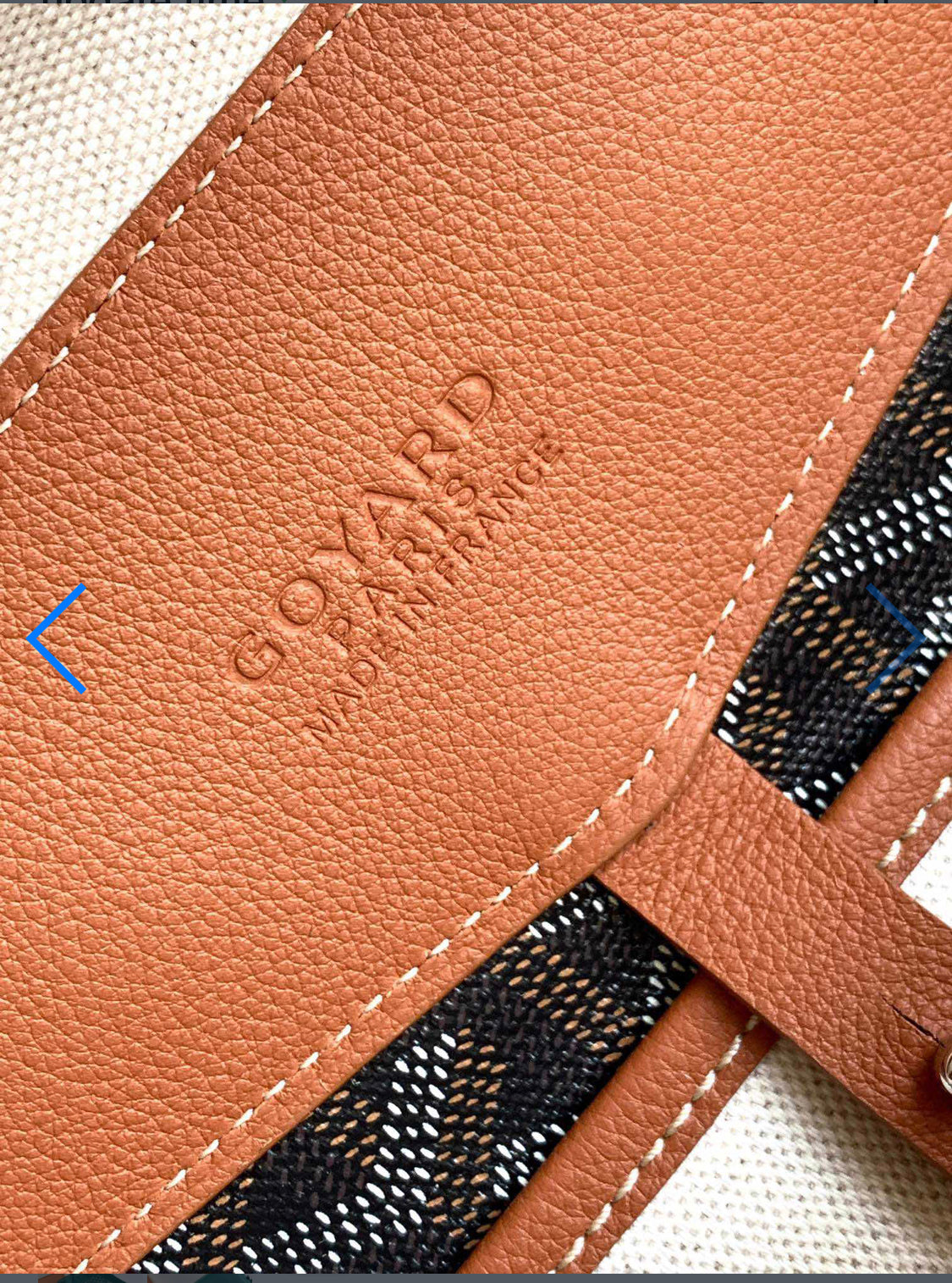 Cisalpin Brown backpack invoice