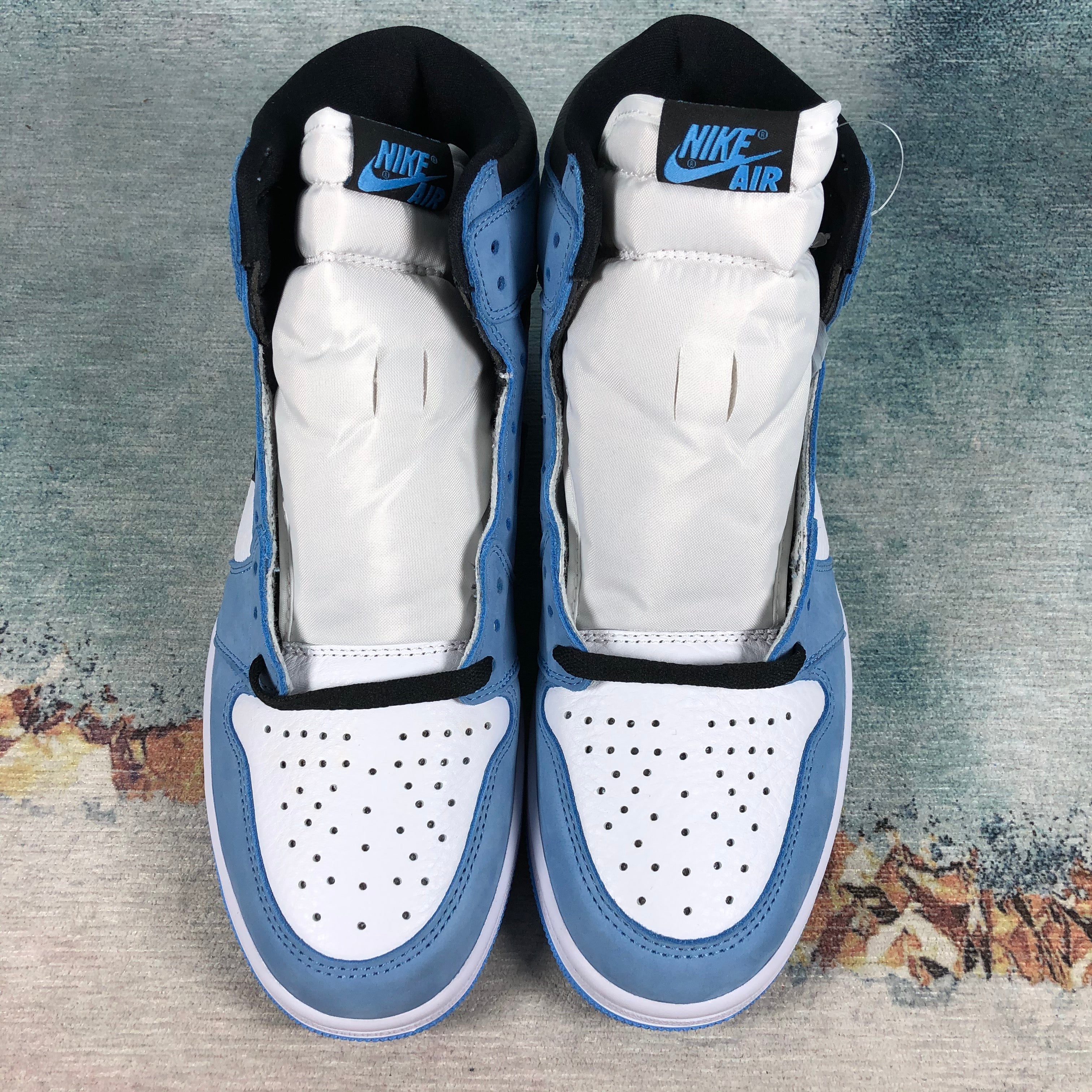 Jordan 1 University blue flight club Authentification 1:1 ✔️ Facture