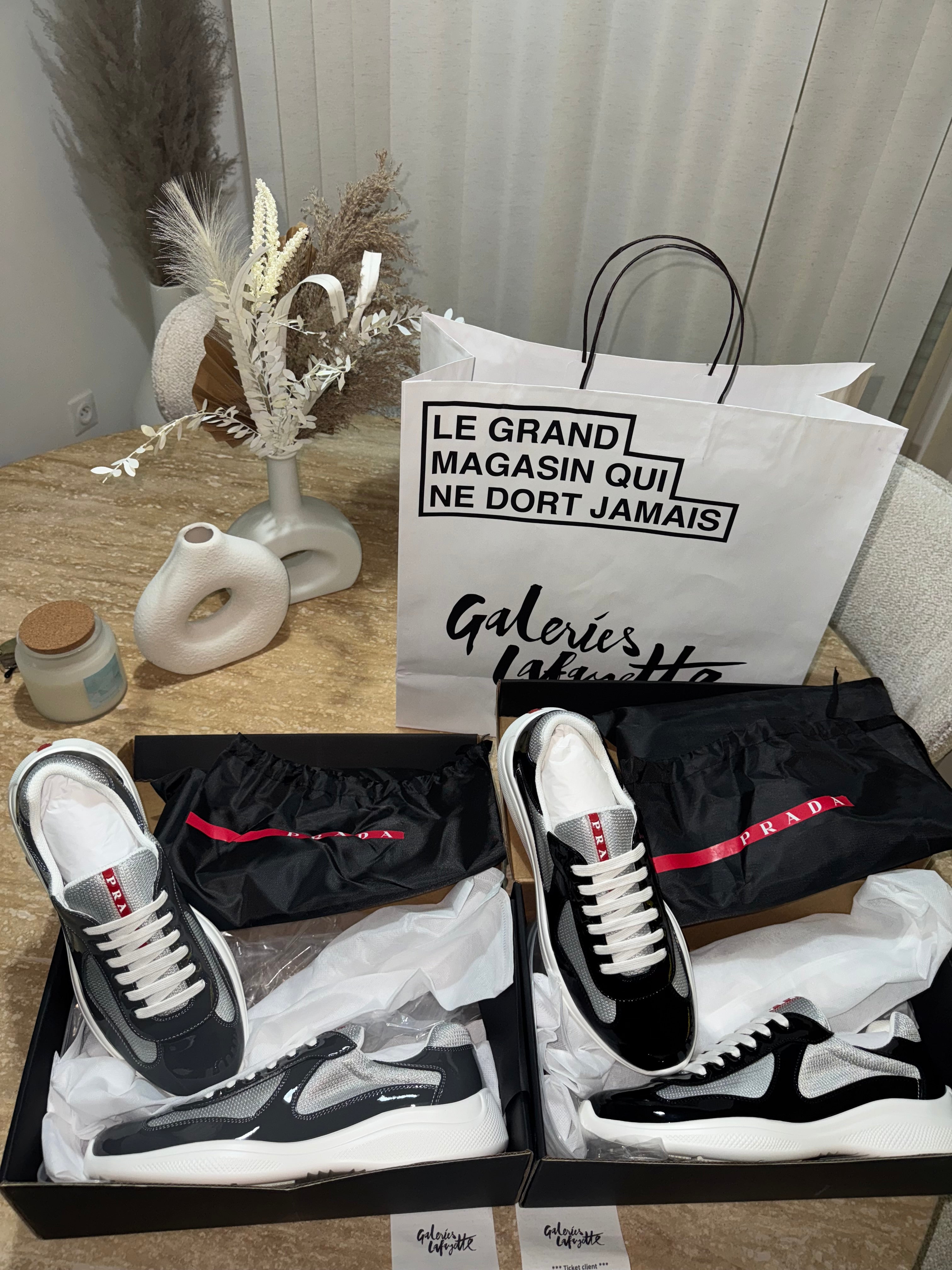 Sneakers Prd America ´ s Cup Grey tissu bike lisse