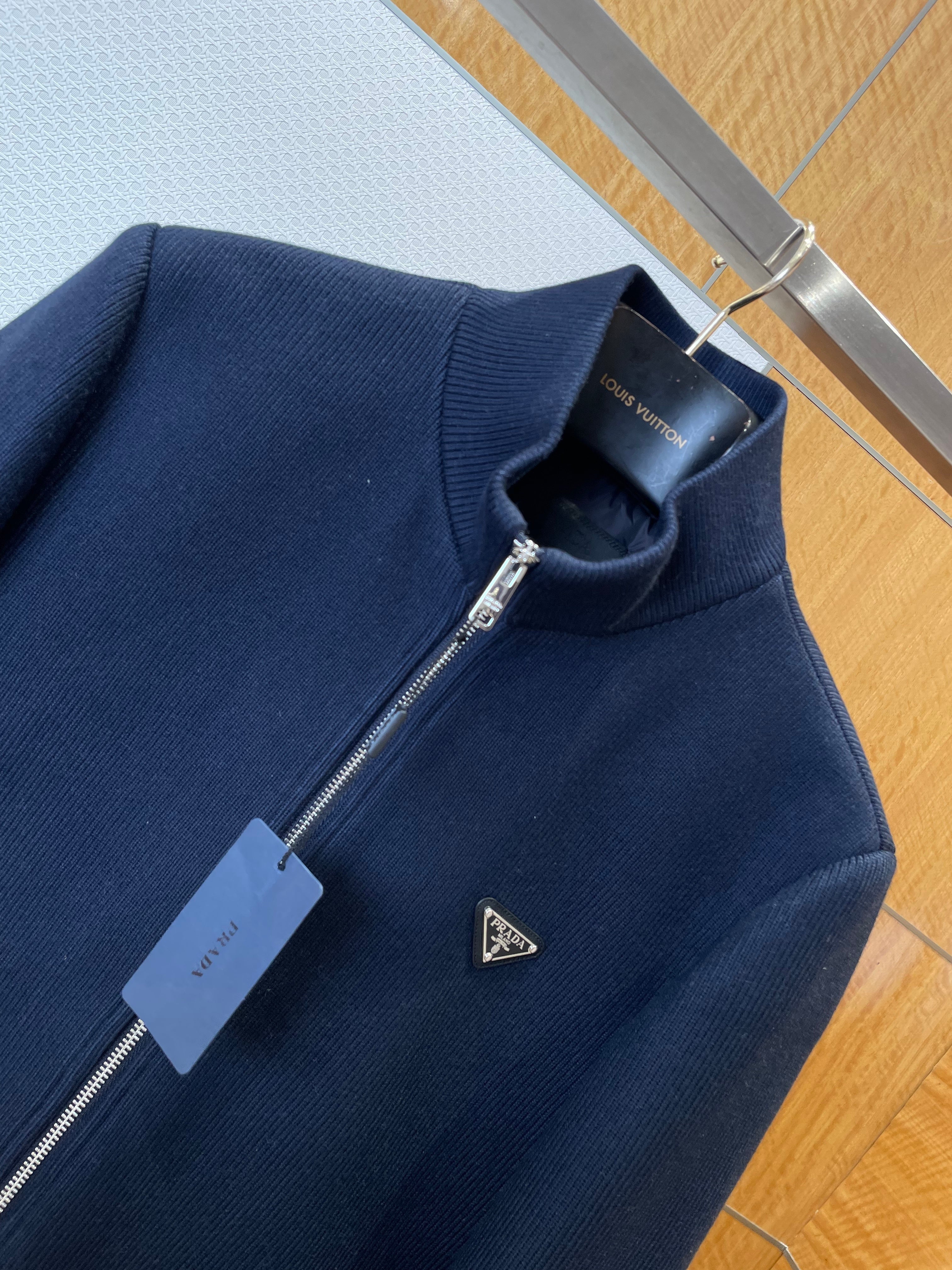 Veste Prd bleu nuit facture