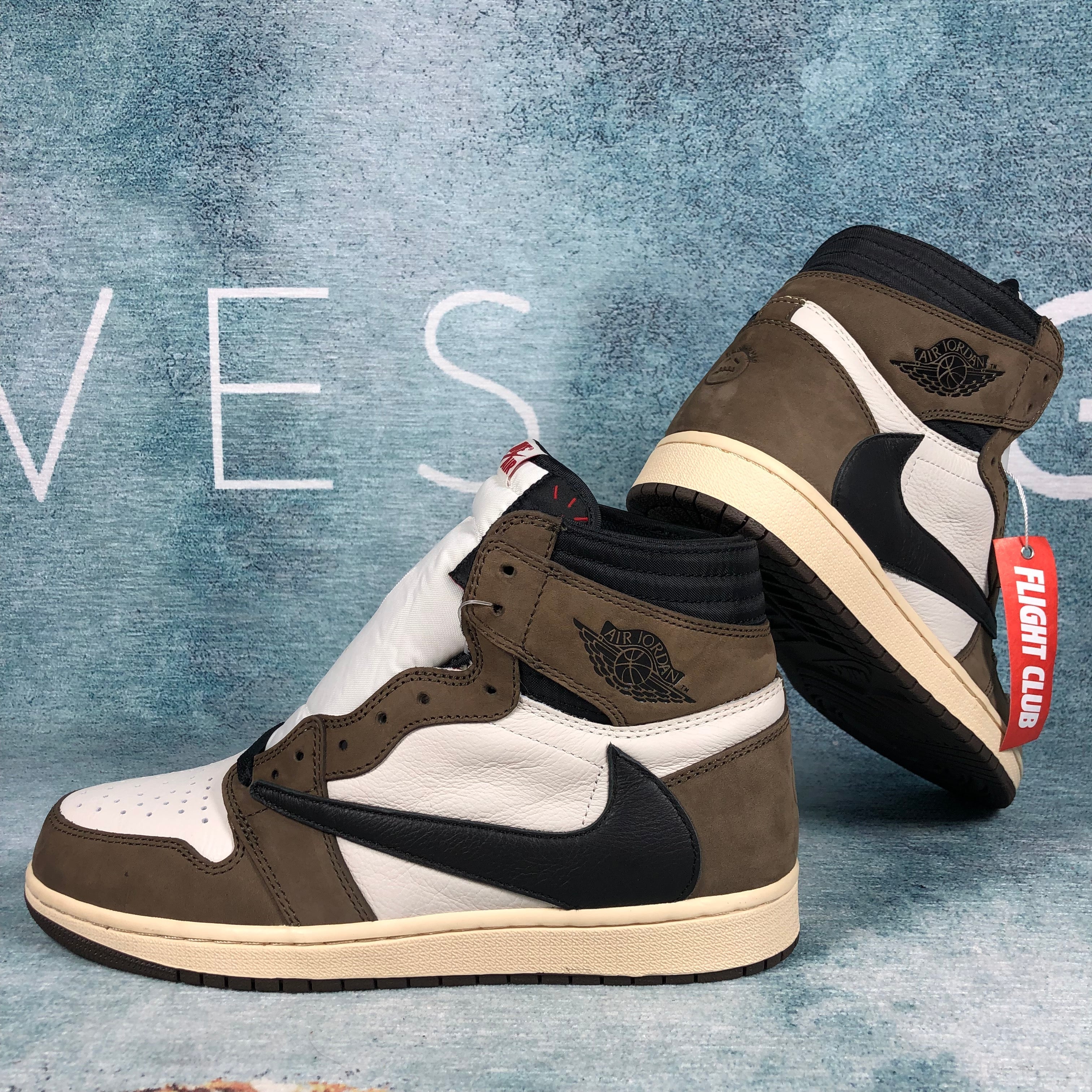 AJ High travis flight club X Authentification 1:1 ✔️Facture