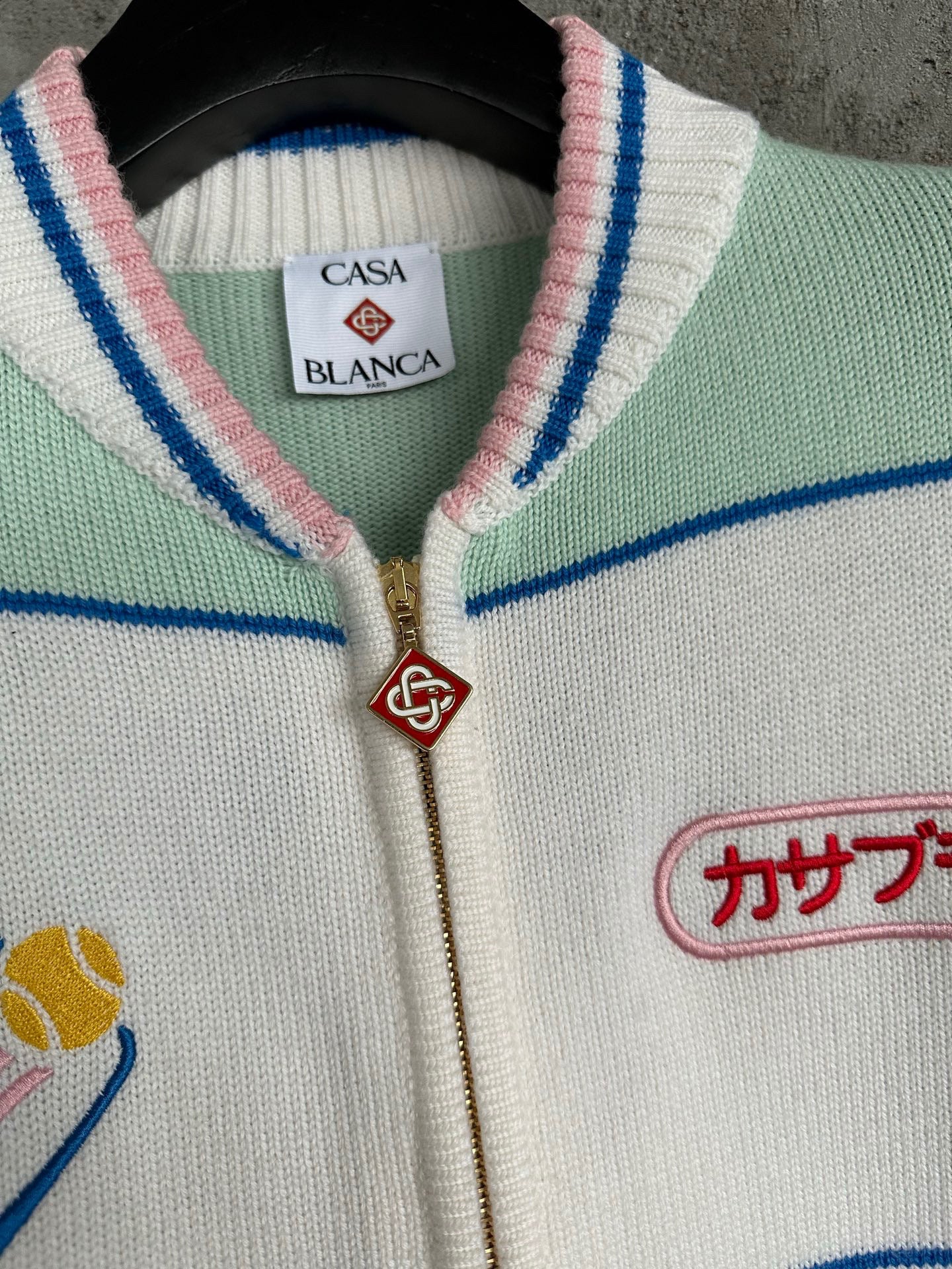 CASAB cardigan à fermeture zippée