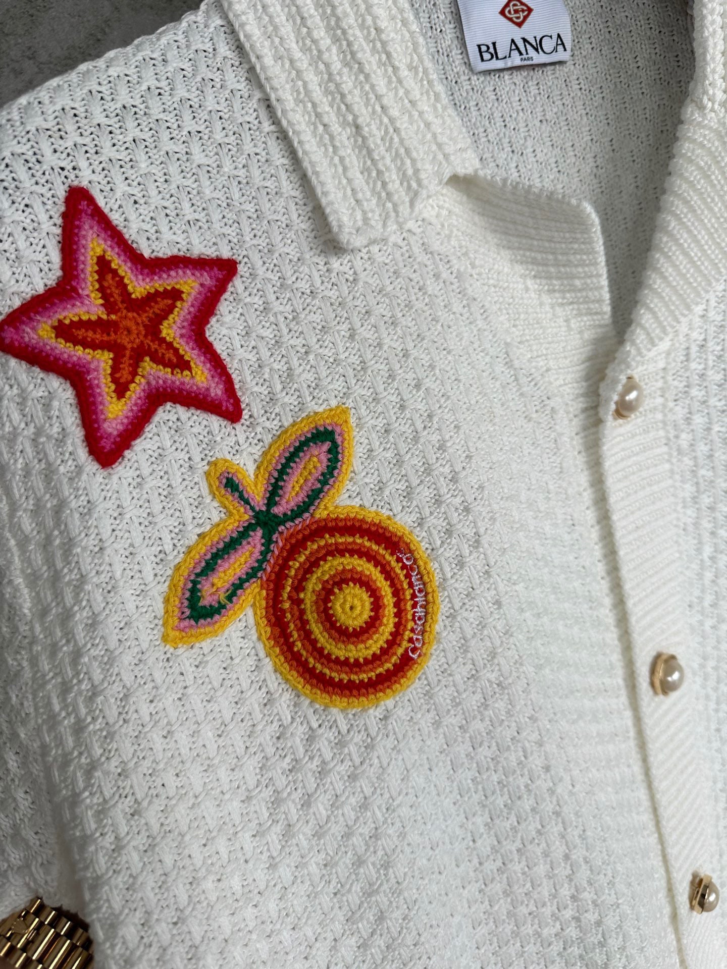 Ensemble Casa Crochet with Patch