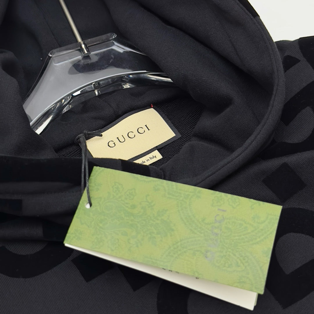 Gg jumbo black sweatshirt
