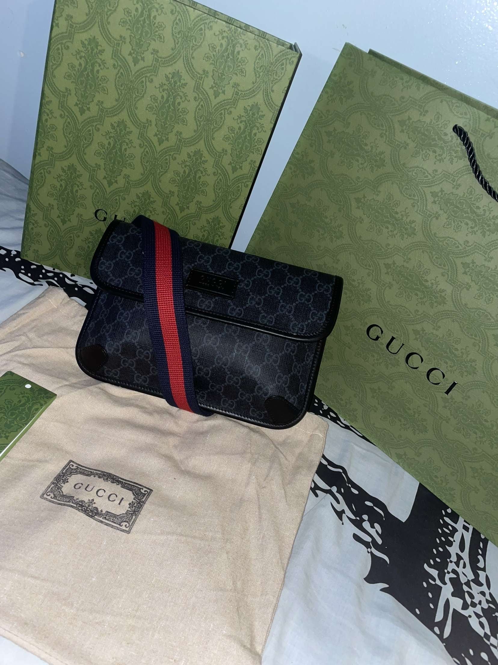 Gg invoice belt bag