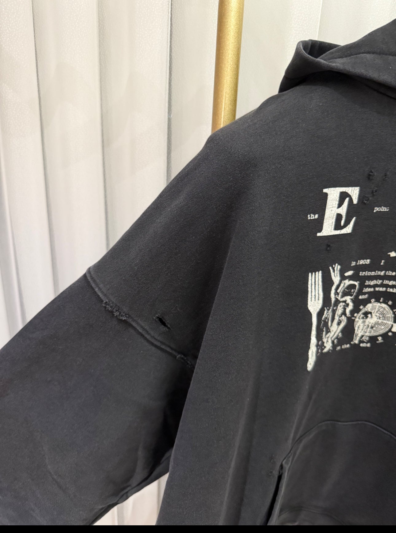 Enfants Rich Dép graphic-print hoodie