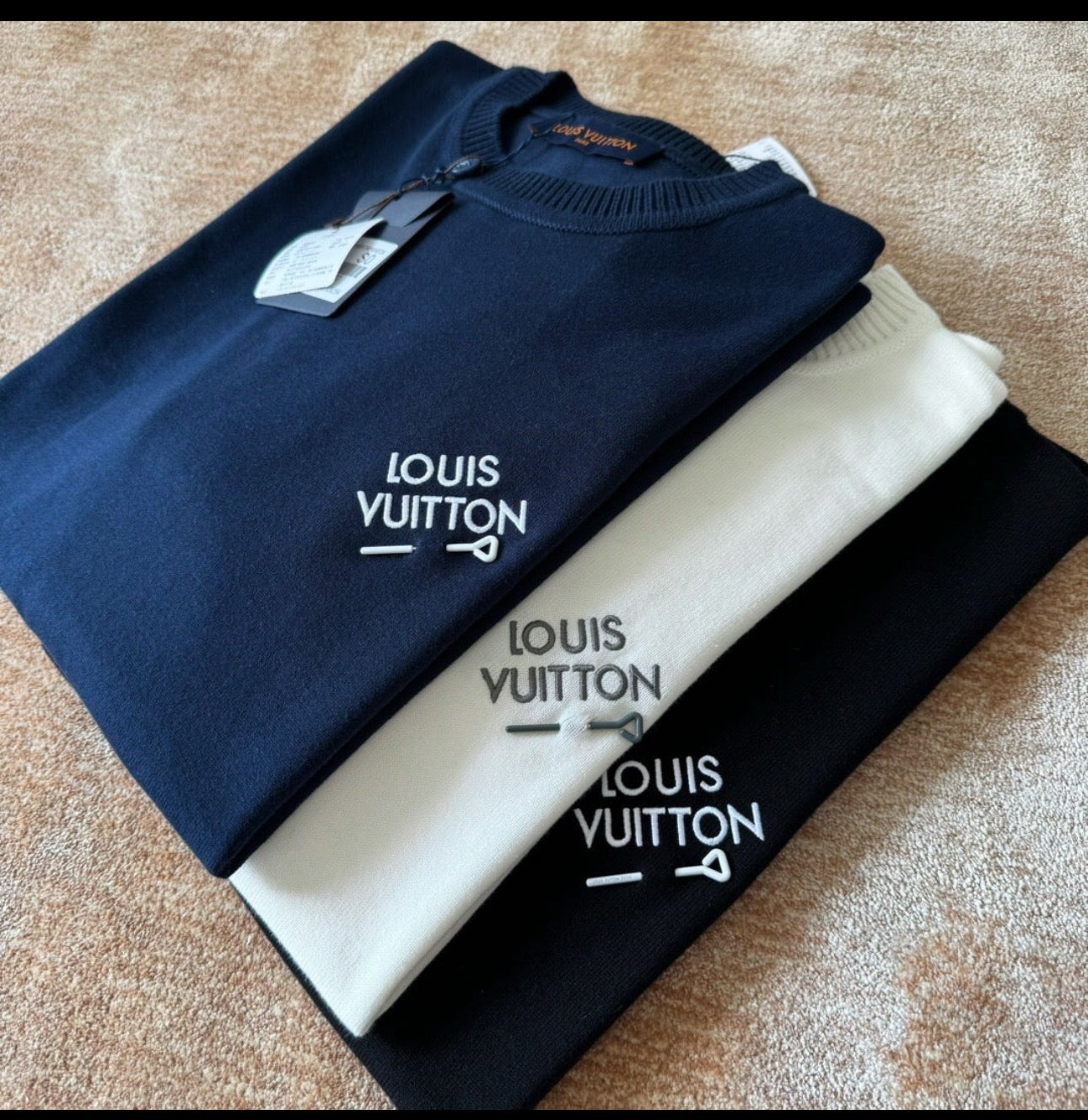 Tee-shirt manches courtes à signature brodée