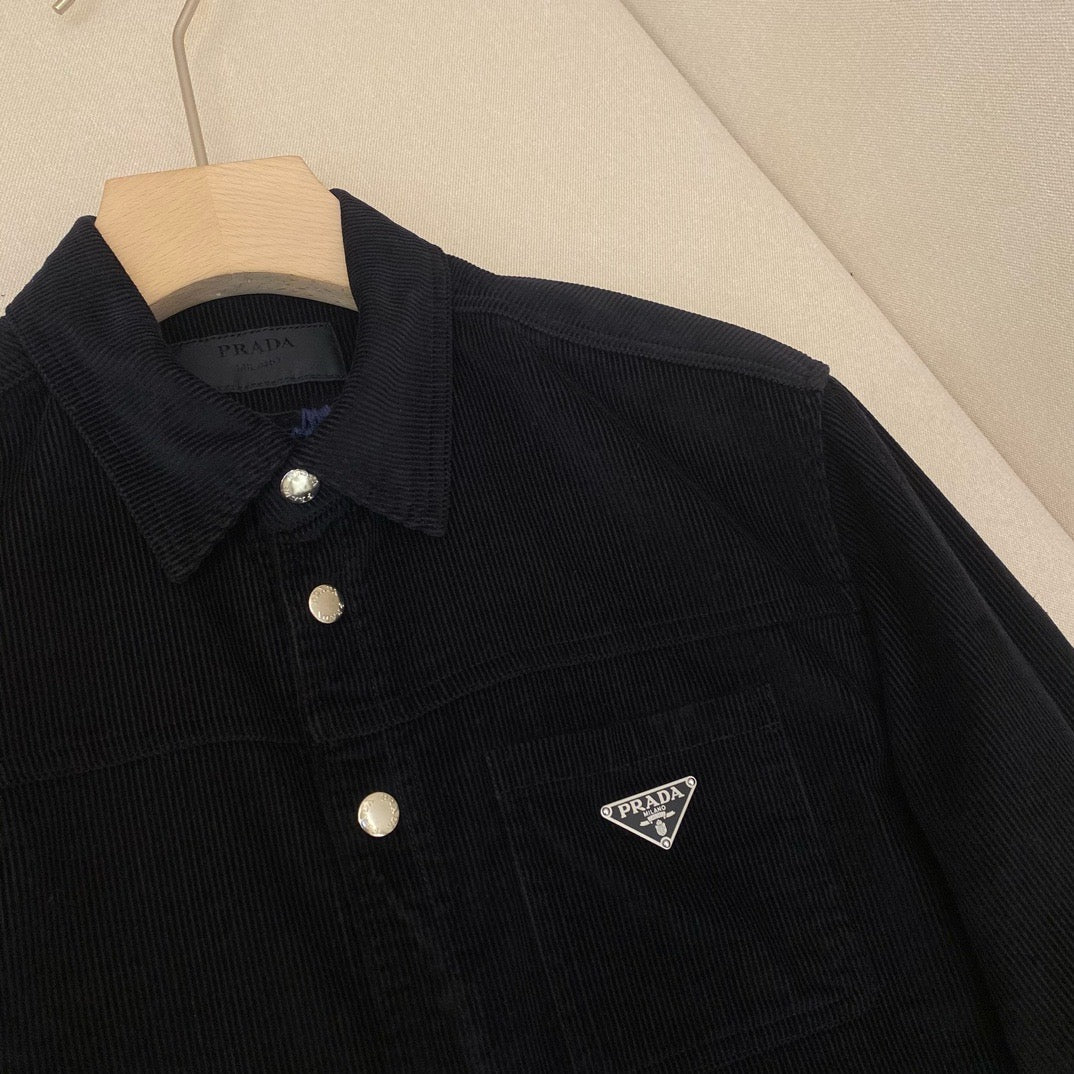 Surchemise velours PRD black