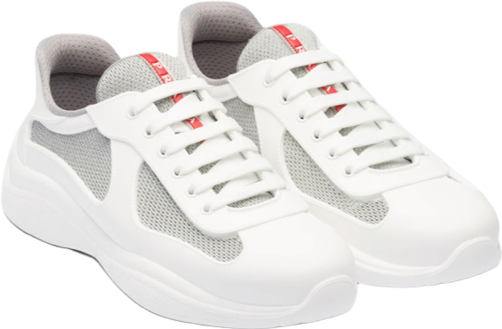 Sneakers Prd America ´ s Cup Gomme & tissu bike white