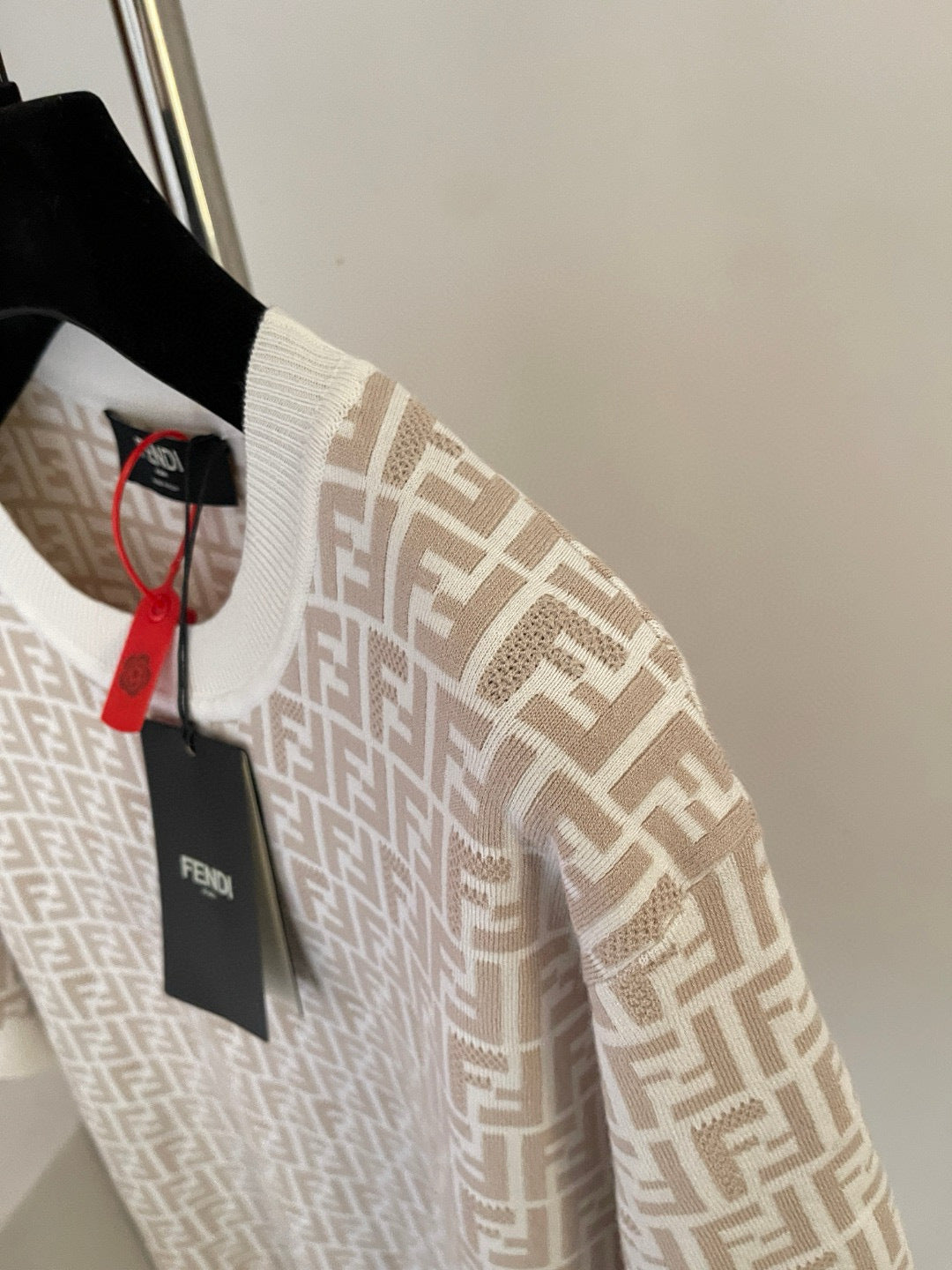 T shirt ff patern marron