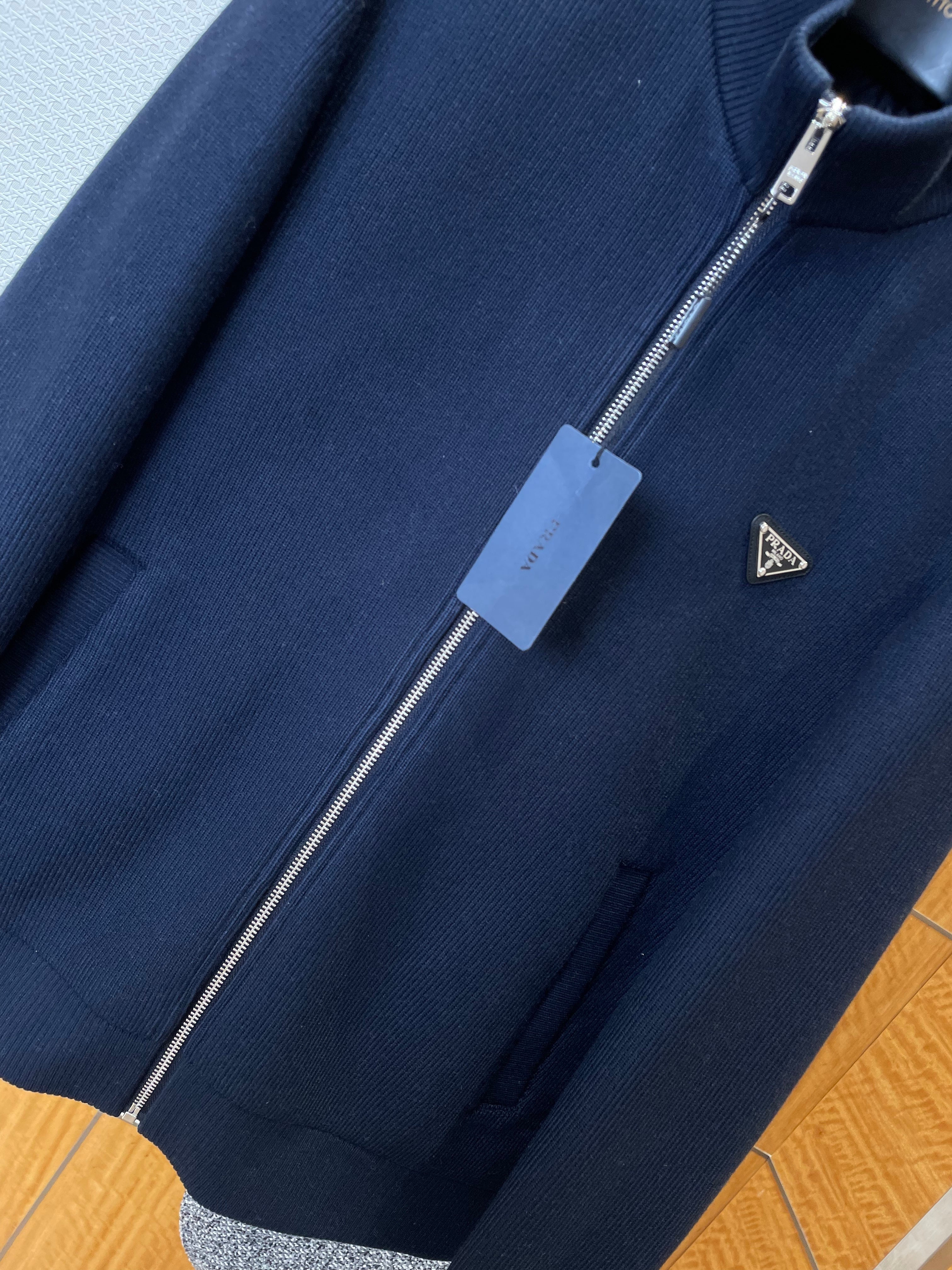 Veste Prd bleu nuit facture