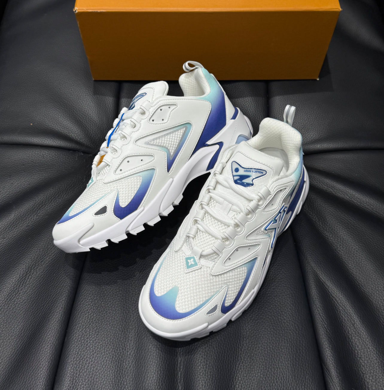 Sneakers Lv tatic blue sky facture