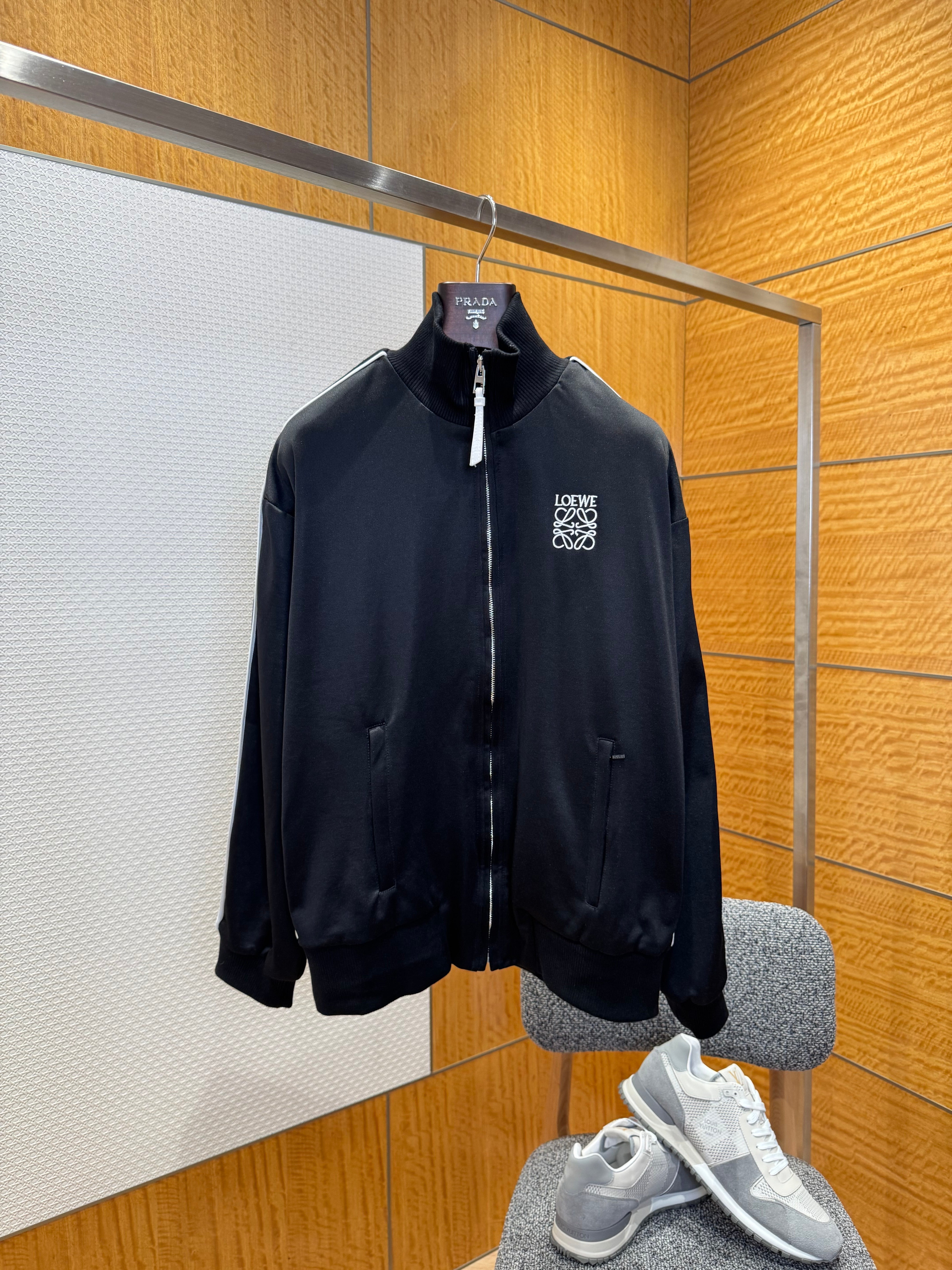 Gilet Loew noir de survêtement