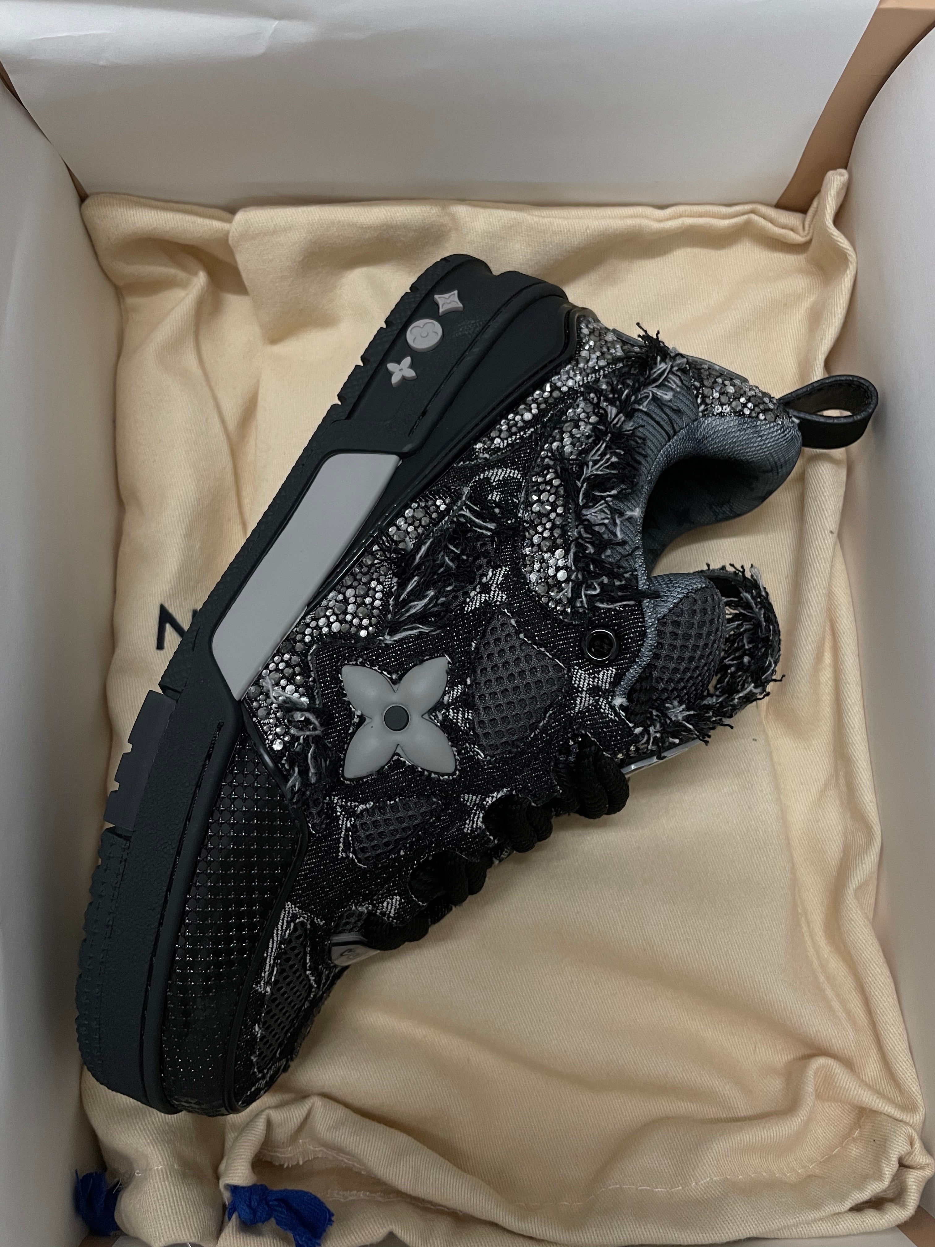 Sneakers Lv Skate Denim facture 10/10
