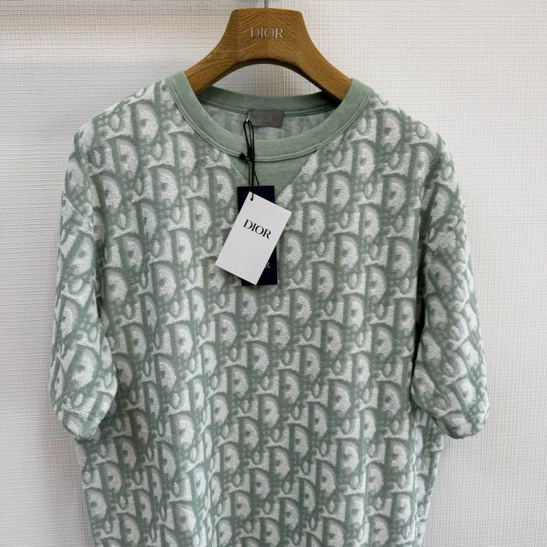 T-shirt cd Oblique, coupe relax vert