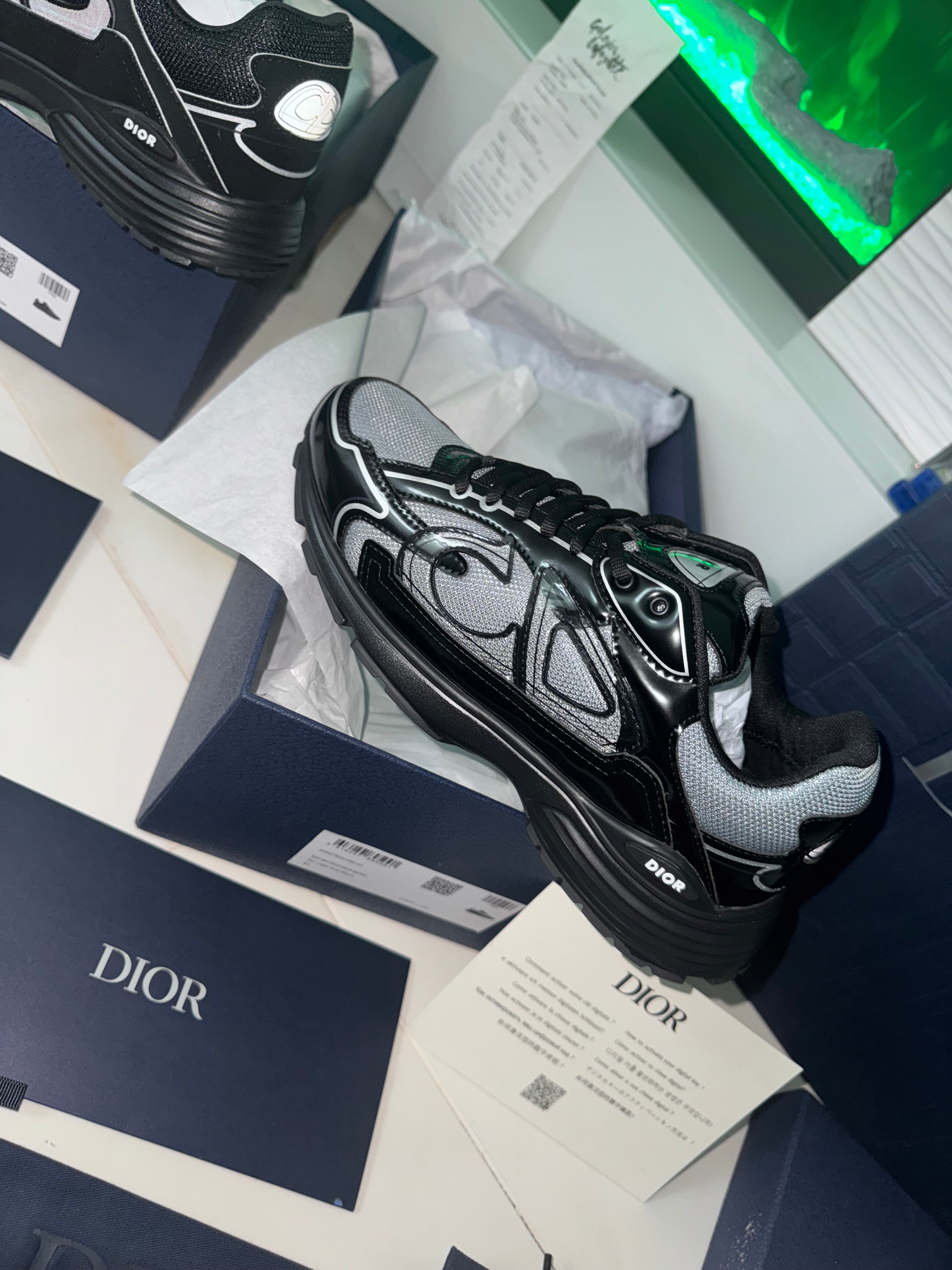 SNEAKERS B30 V3S COUNTDOWN 2025 💡 VERSION BIEN LISSE RÉFLECTIVE RÉACTION OPTIMISÉ FACTURE PACKAGING COMPLET MODÈLE POUSSÉ