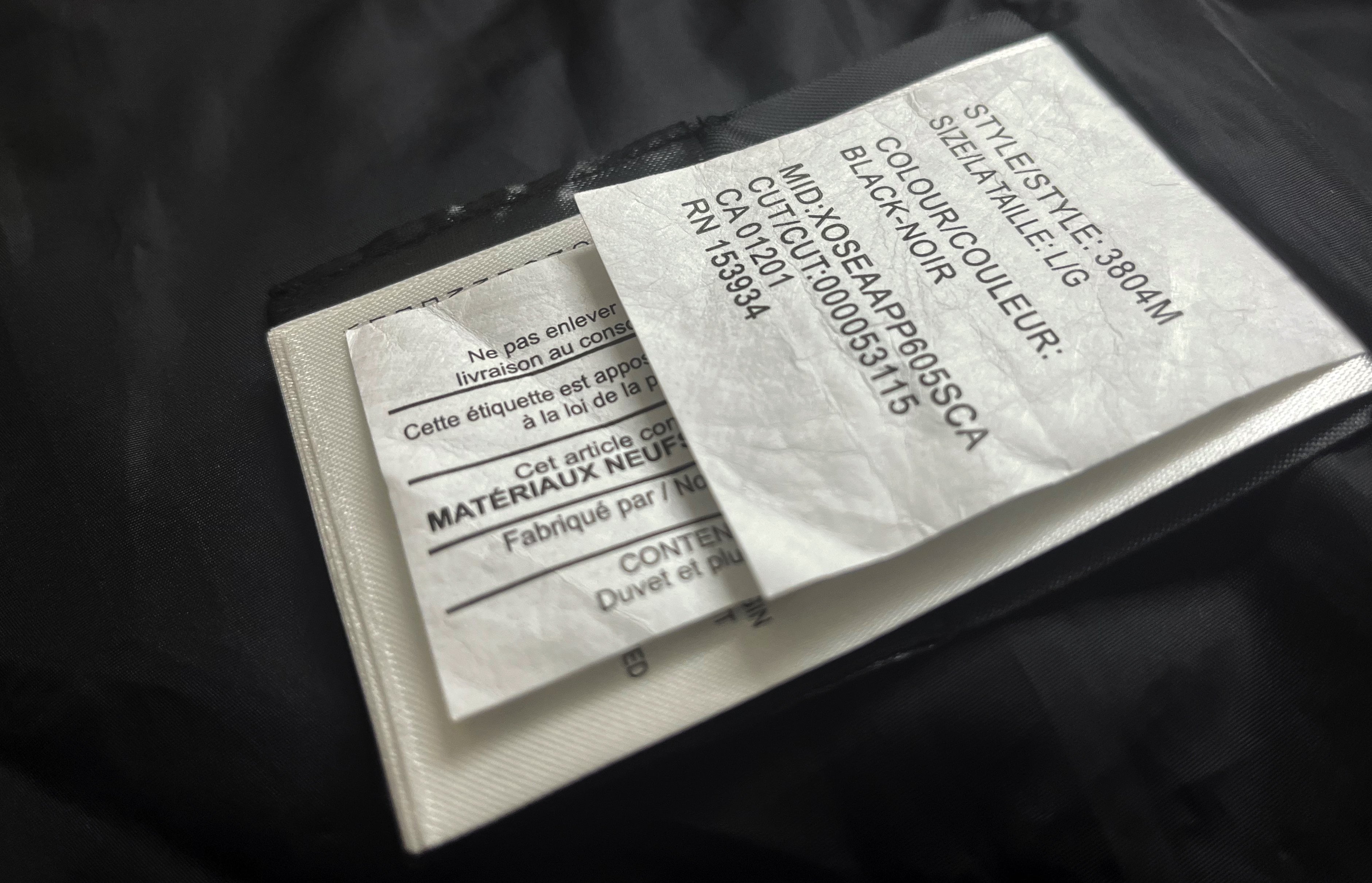 CANADA-G Wyndham red label facture