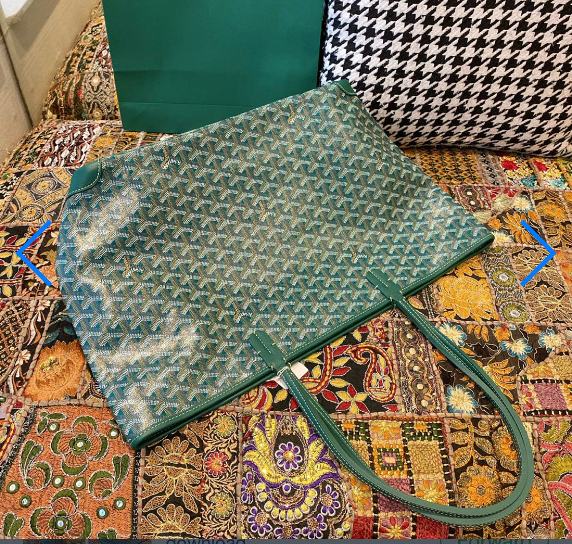 Artois green MM invoice bag