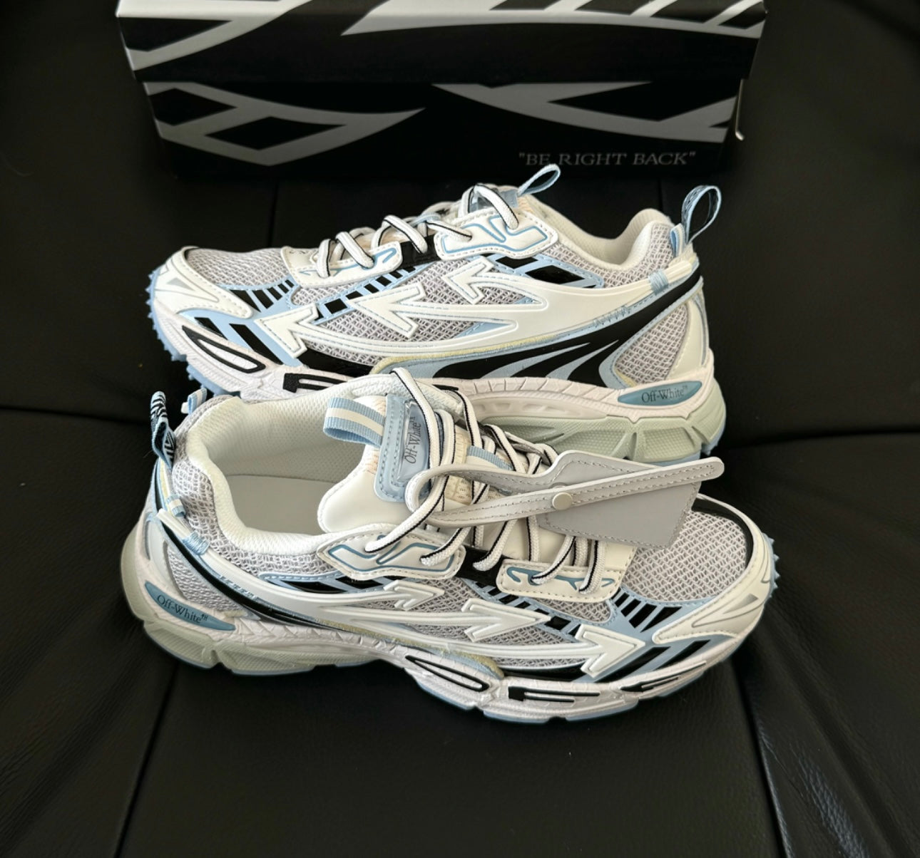 Off Wht Be Right back Blue Sky