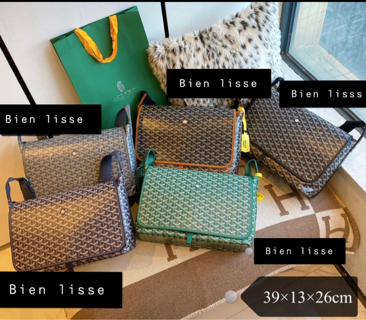 Sac Capétien bleu nuit 10/10 FACTURE