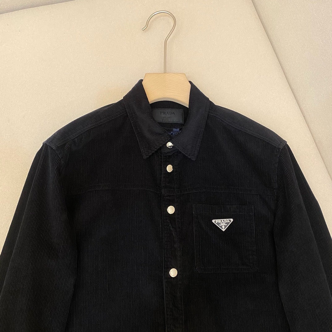 Surchemise velours PRD black