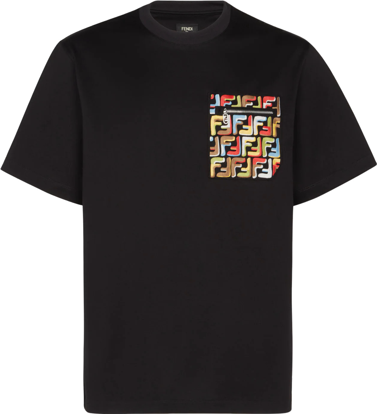 FF T shirt Lunar New Year en coton noir 10/10