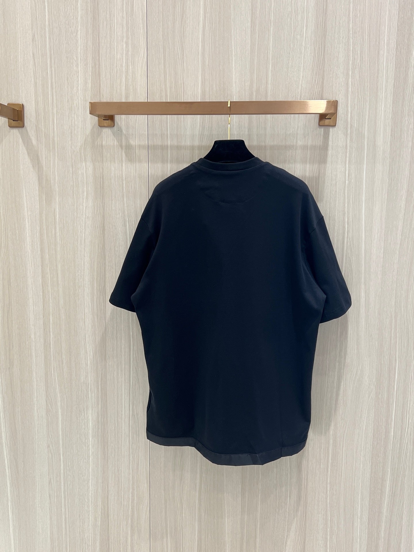 T shirt Prd Black Cotton and re nylon