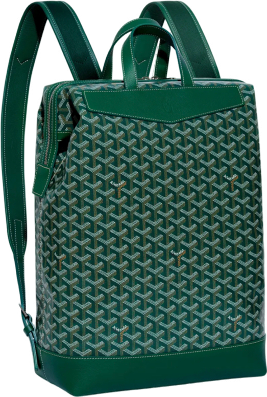 Cisalpin green invoice backpack