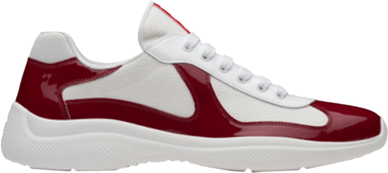 Sneakers Prd America ´ s Cup bordeaux tissu bike lisse 10/10