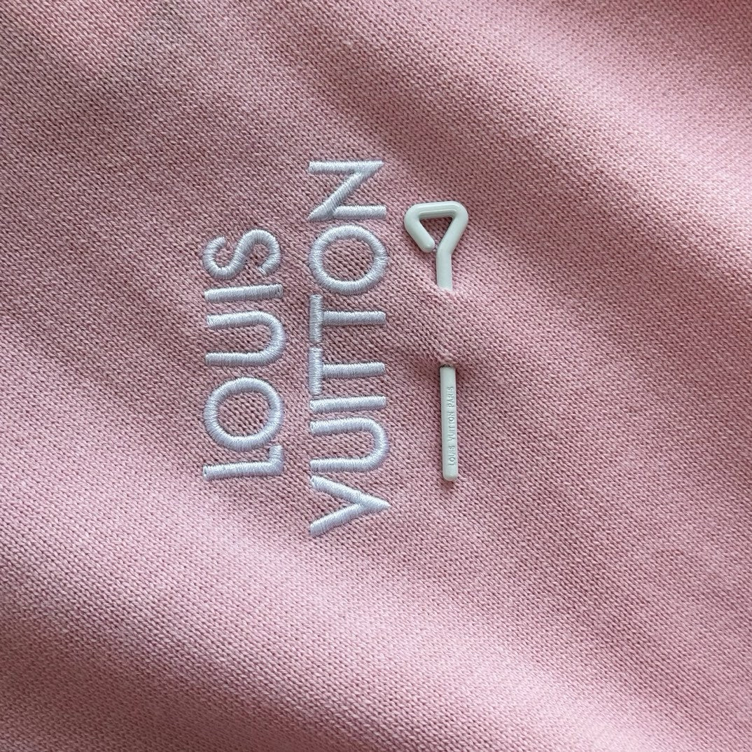 Tee-shirt manches courtes à signature brodée