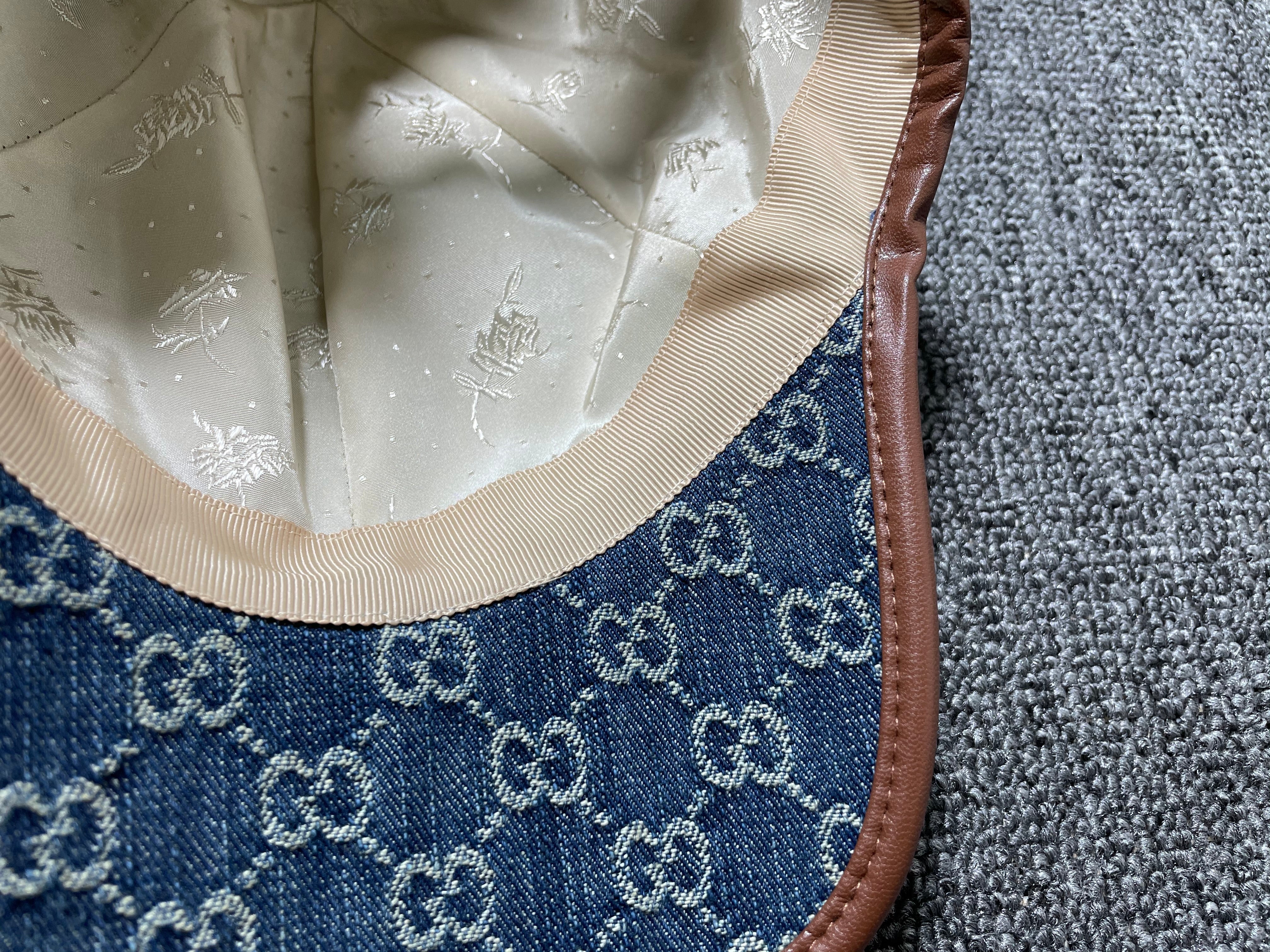 Gg jean cap with ticket