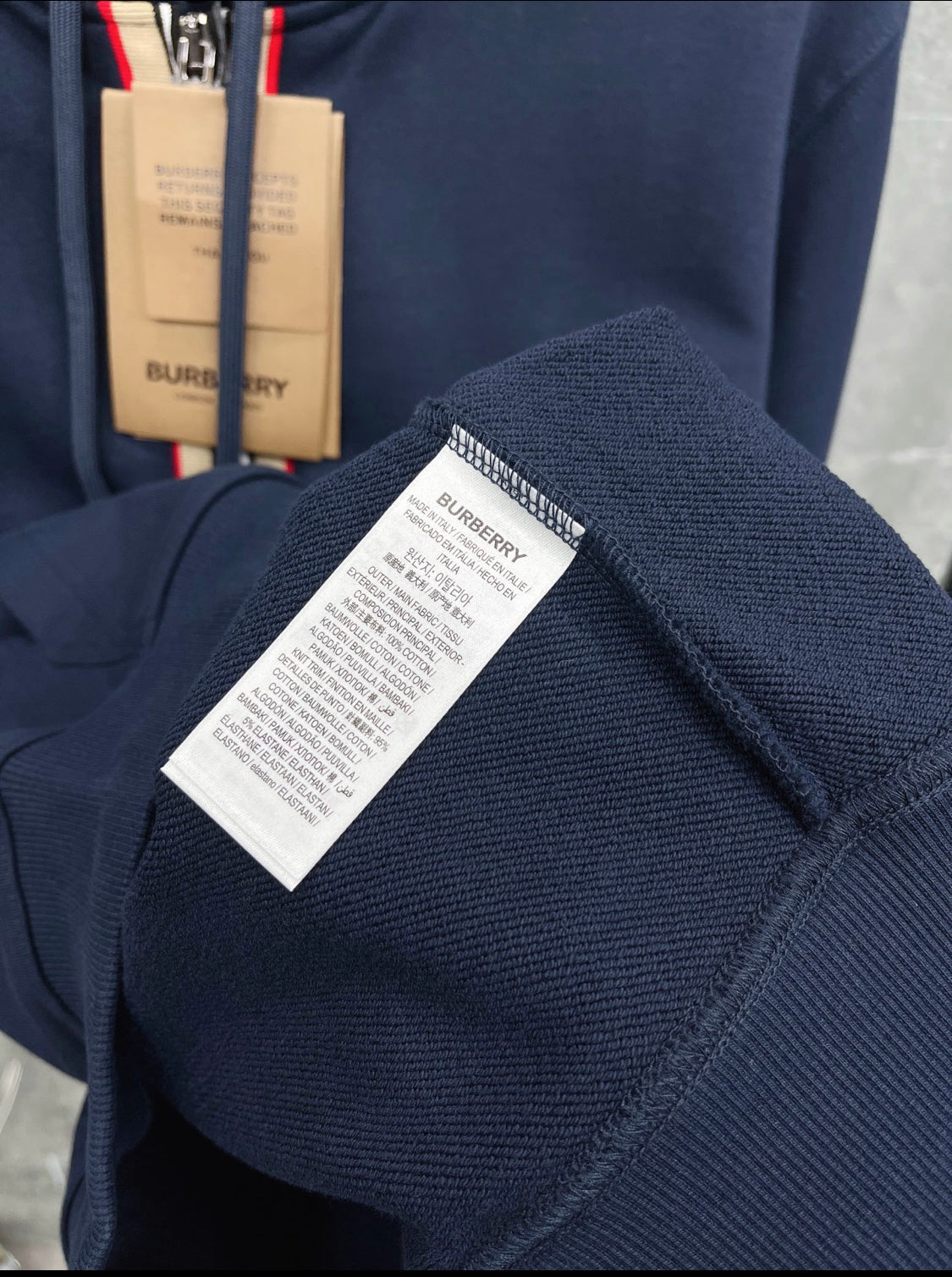 Burbe blue navy tracksuit