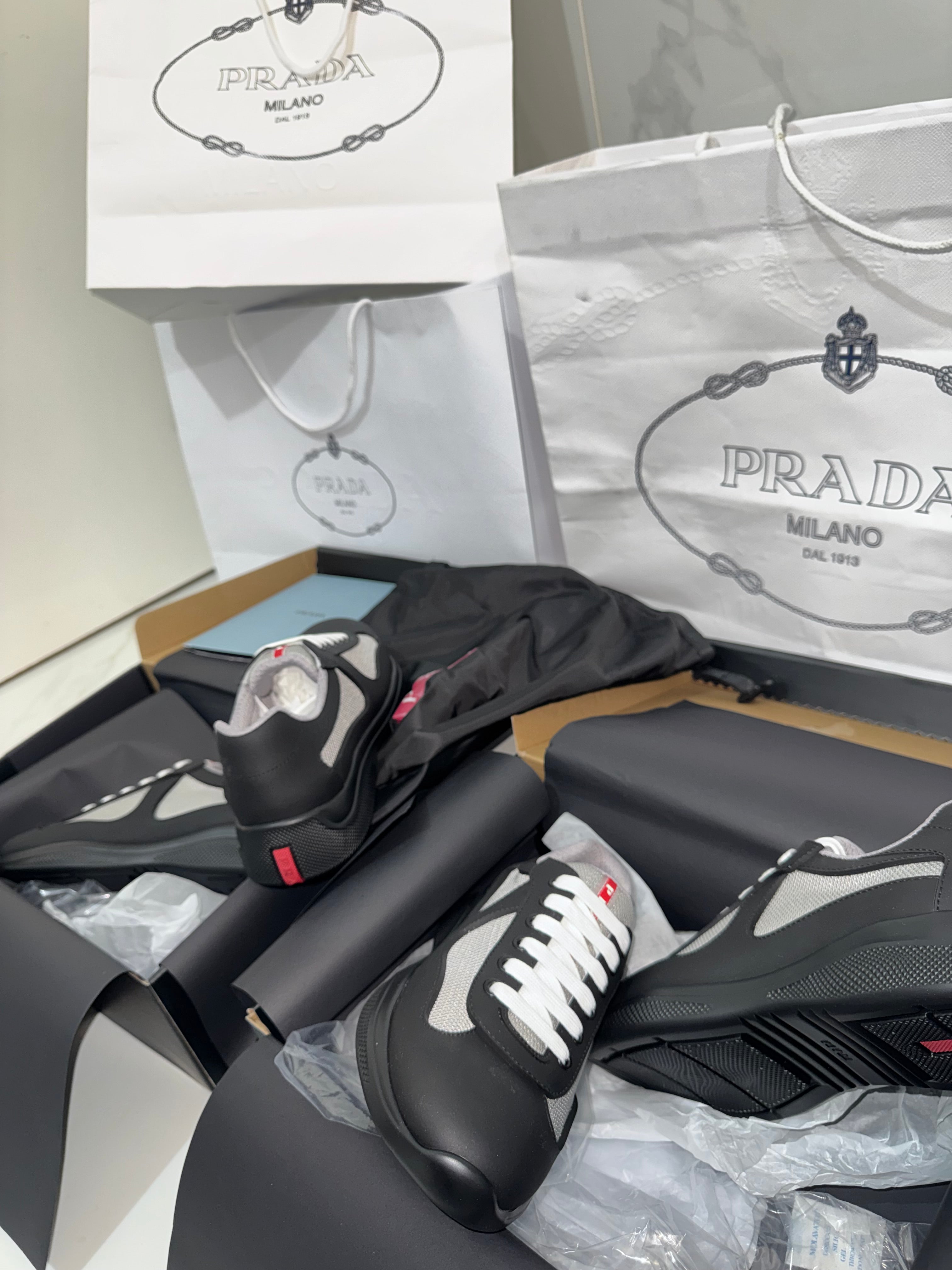 Sneakers Prd America ´ s Cup black Gomme & tissu bike 10/10