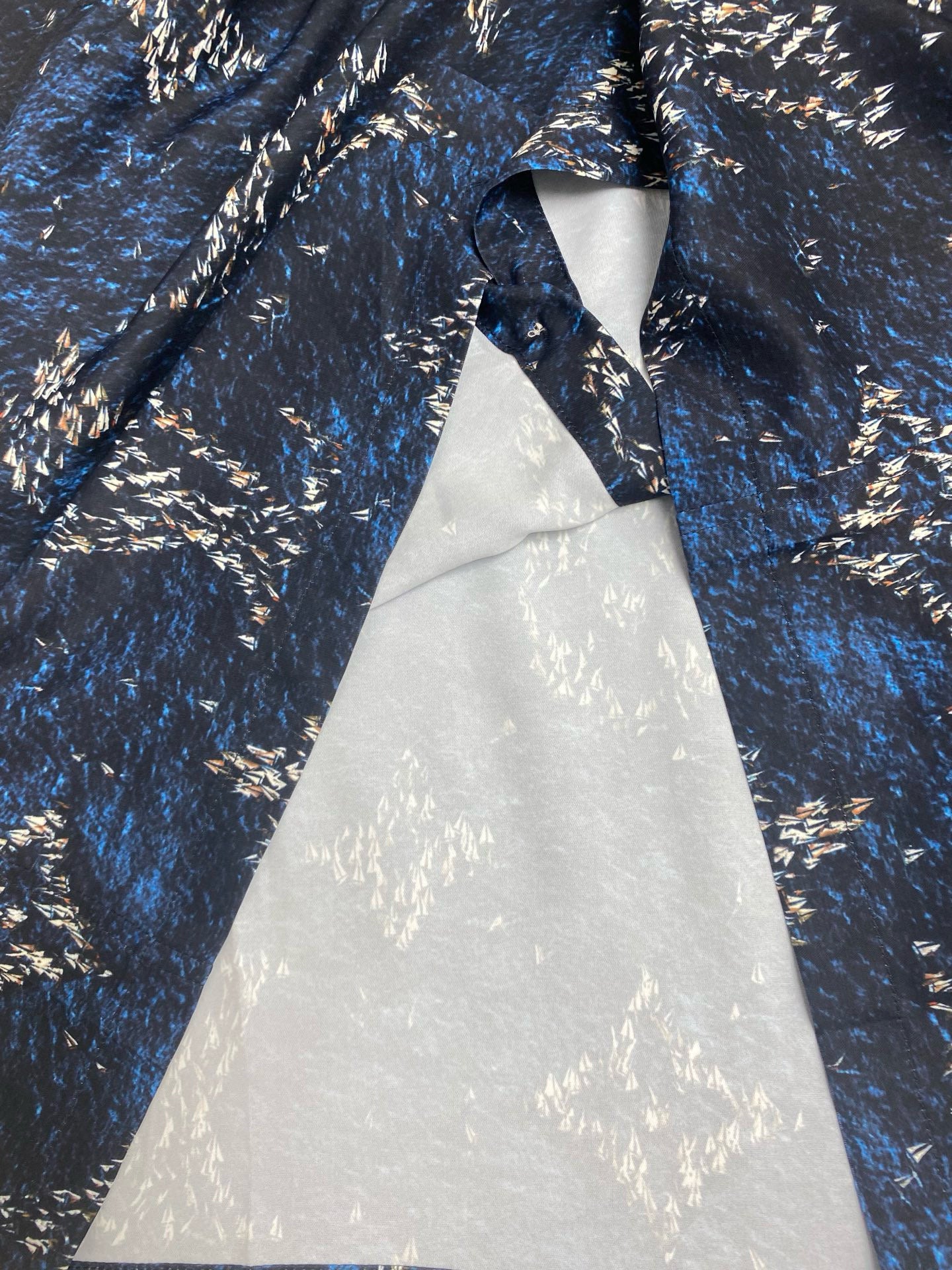 Chemise manche courte à imprimé monogram lv