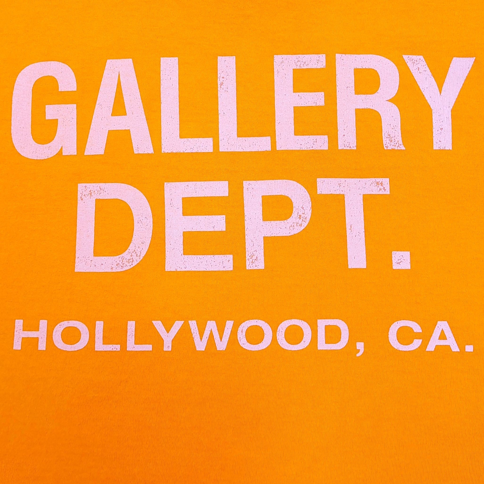 DEPT SOUVENIR TEE BRIGHT ORANGE