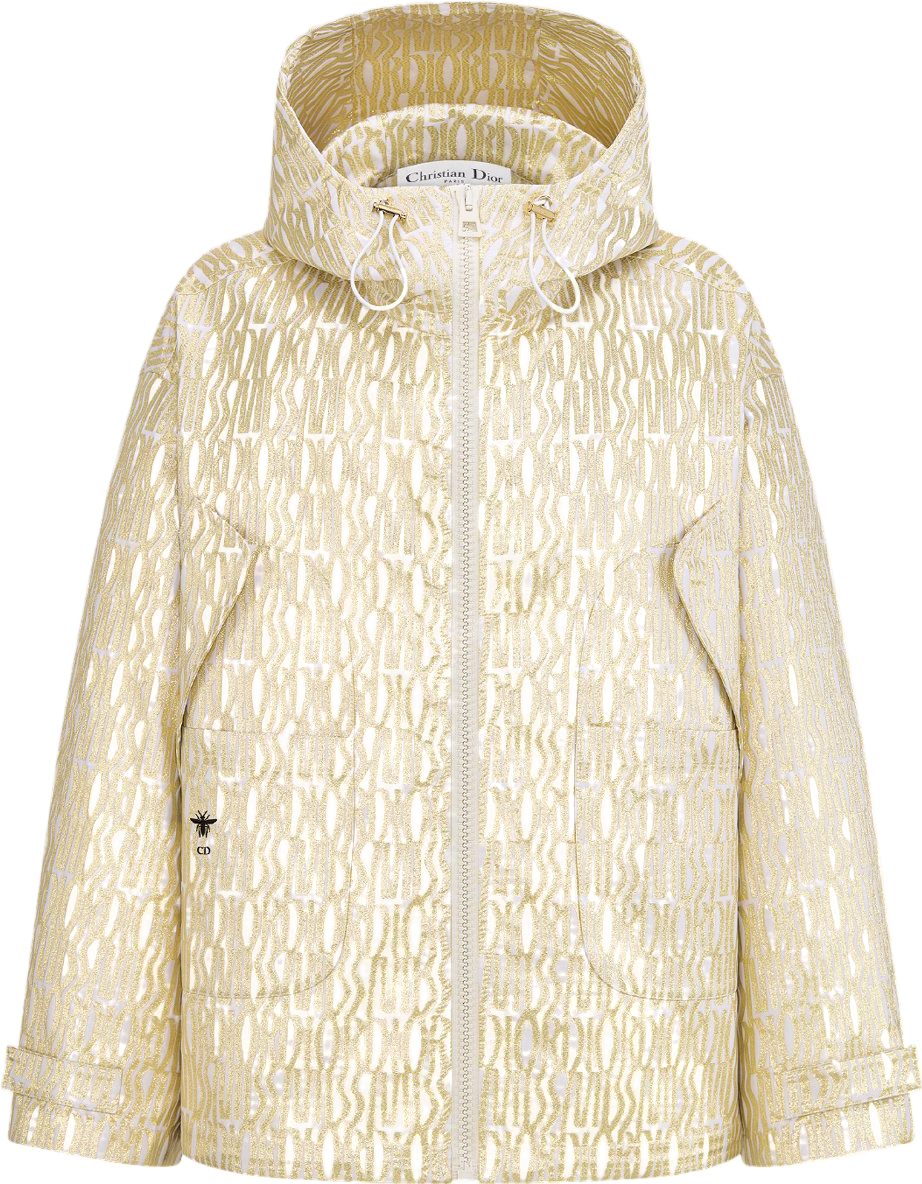 Ensemble imperméable à capuche CD Or