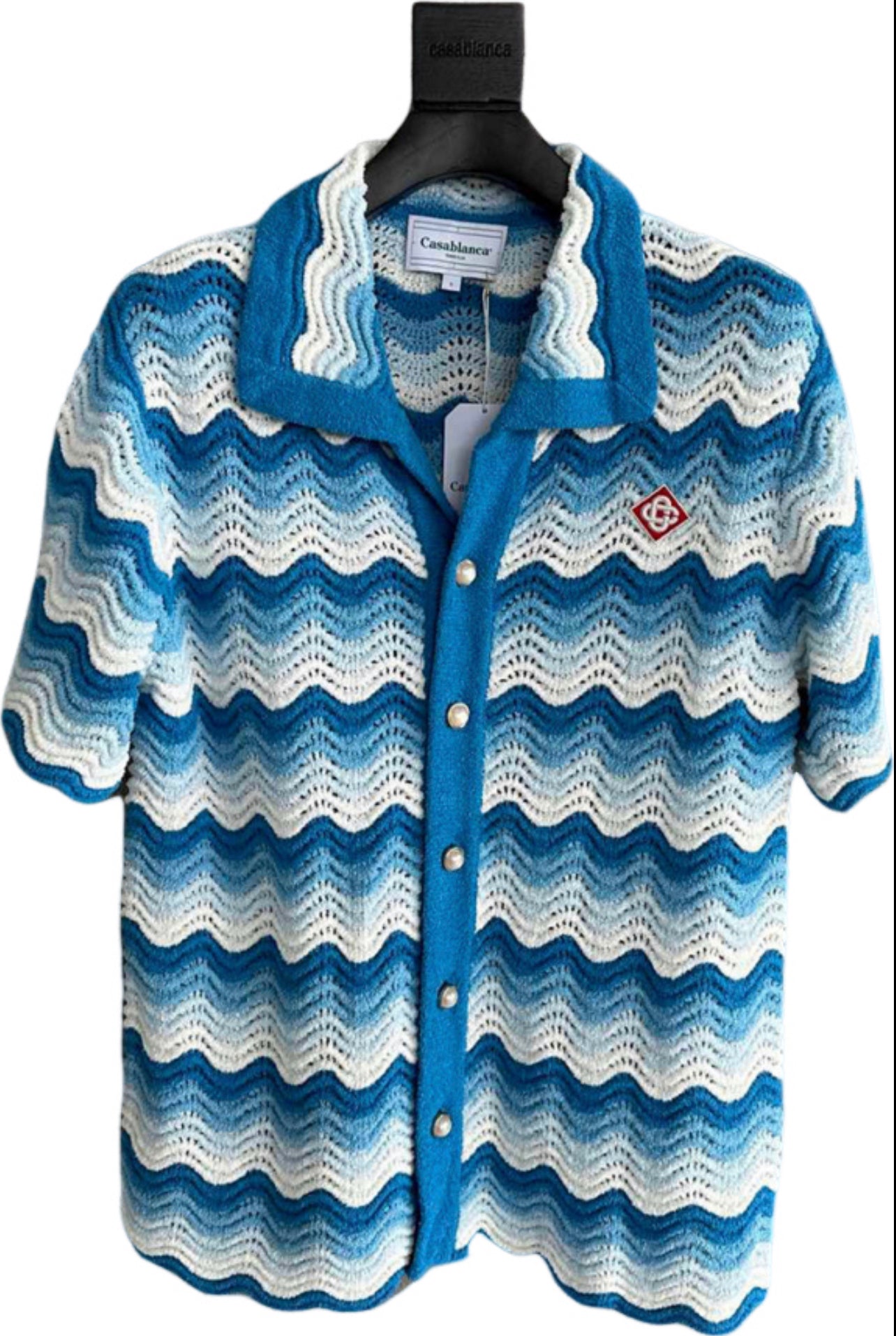 Casa B Blue Tropical Shirt 🏝️