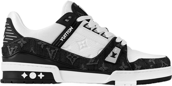 Sneakers Lv Trainers black And white facture 10/10 quality