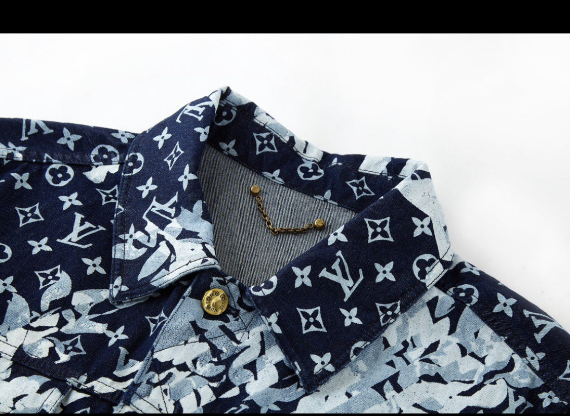 Lv denim jacket