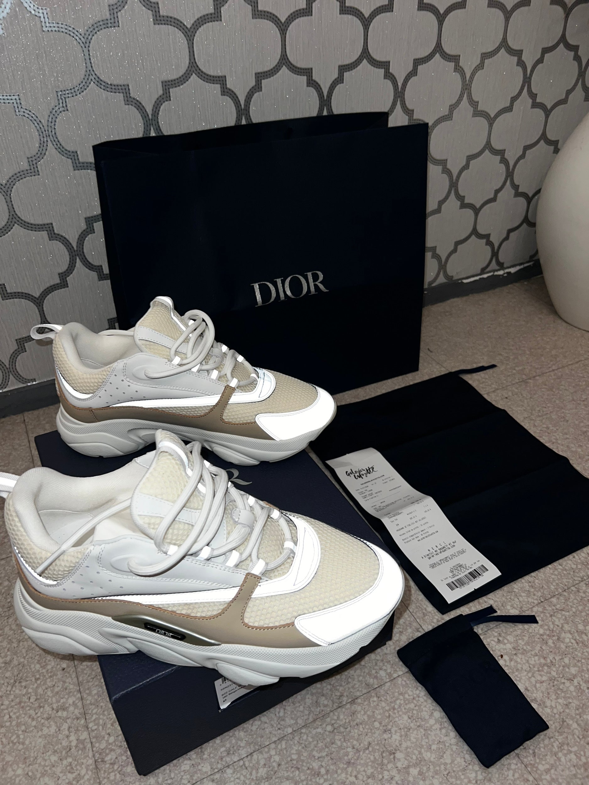 Sneakers b22 beige facture