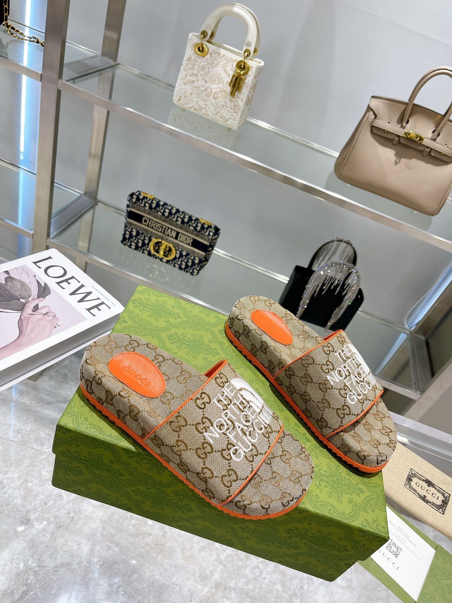 Gg x tnf classic flip-flops bill